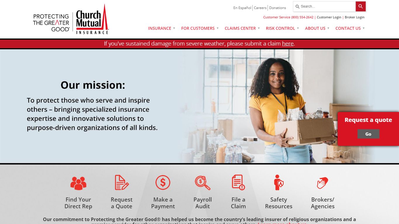 Best Insurance for Churches, Nonprofits, Schools | Church Mutual Insurance